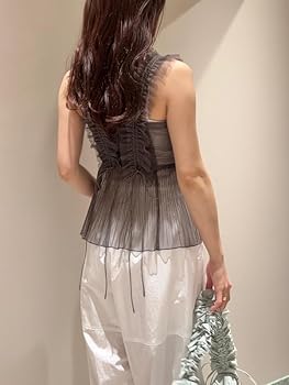 Amazon | [スナイデル] Sustainaチュールキャミブラウス SWFB251174