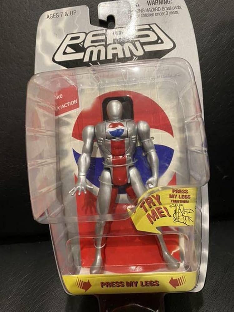 Amazon.co.jp: 限定98時代物ペプシマン//ヘッドチェンジアクション