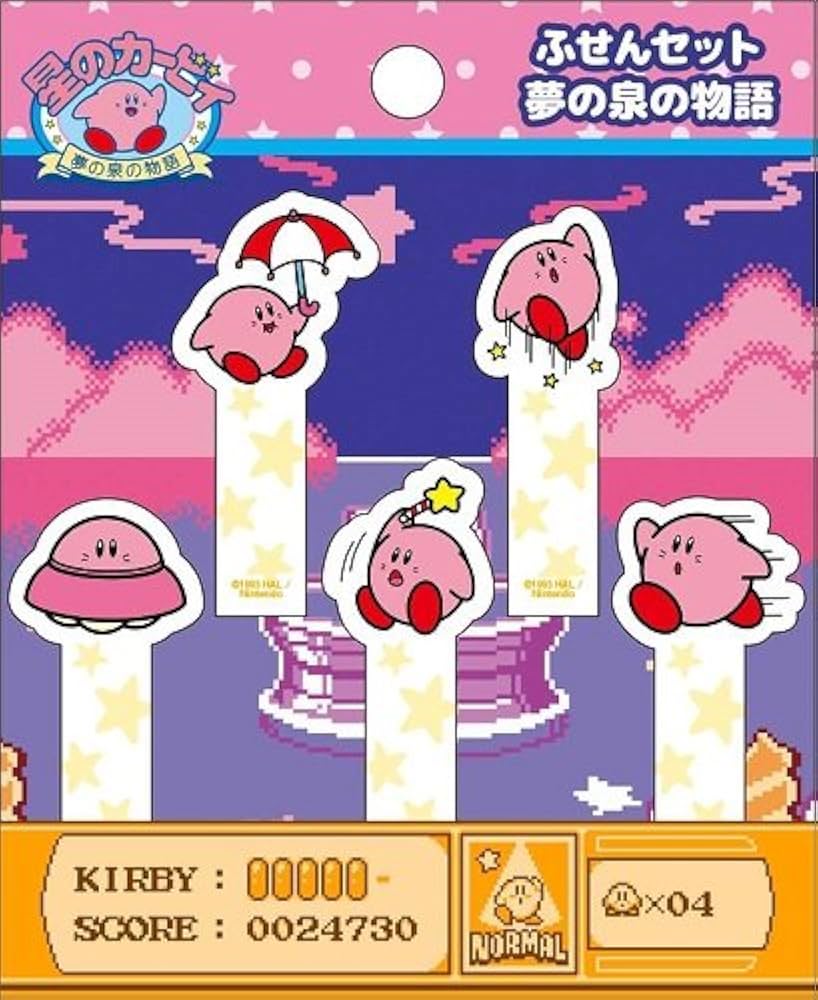 Amazon.co.jp: 星のカービィ 夢の泉の物語 1. ふせんセット : 文房具