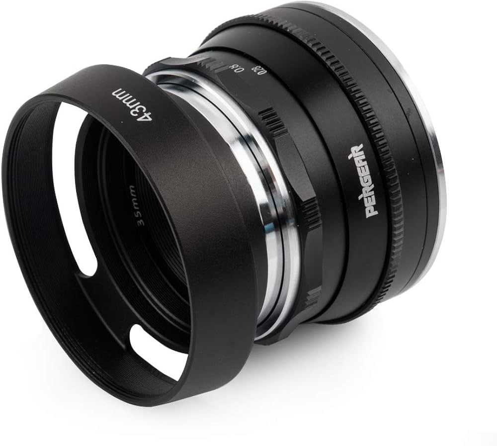 Amazon | Pergear 35mm F1.6 カメラレンズ オリンパス/パナソニック