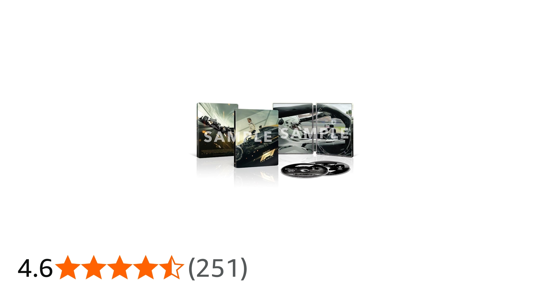 Amazon.co.jp: 映画『F1®/エフワン』 スチールブック仕様 4K UHD +