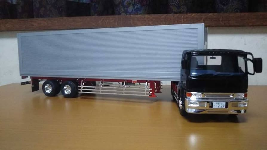 Amazon.co.jp: アオシマデコトラ三菱ふそうスーパーグレート