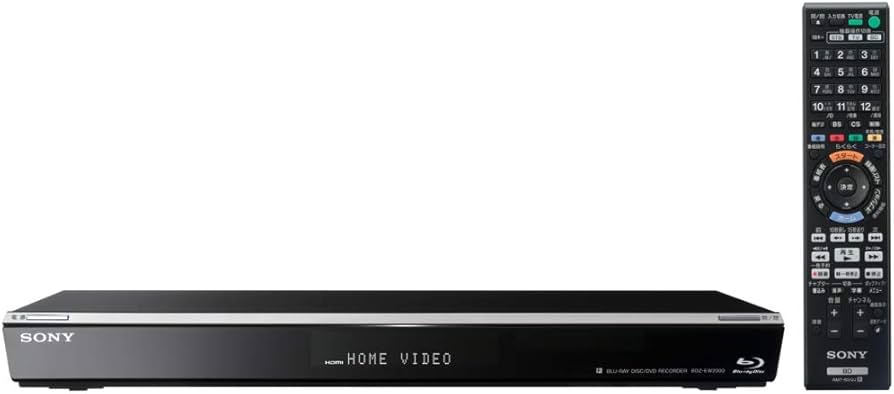 Amazon | SONY 2TB 2チューナー ブルーレイレコーダー BDZ-EW2000