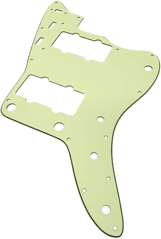 Amazon | YJB PARTS JM ジャズマスター用ピックガード ミントグリーン