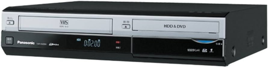 Amazon | パナソニック 250GB 2チューナー DVDレコーダー VHSビデオ一