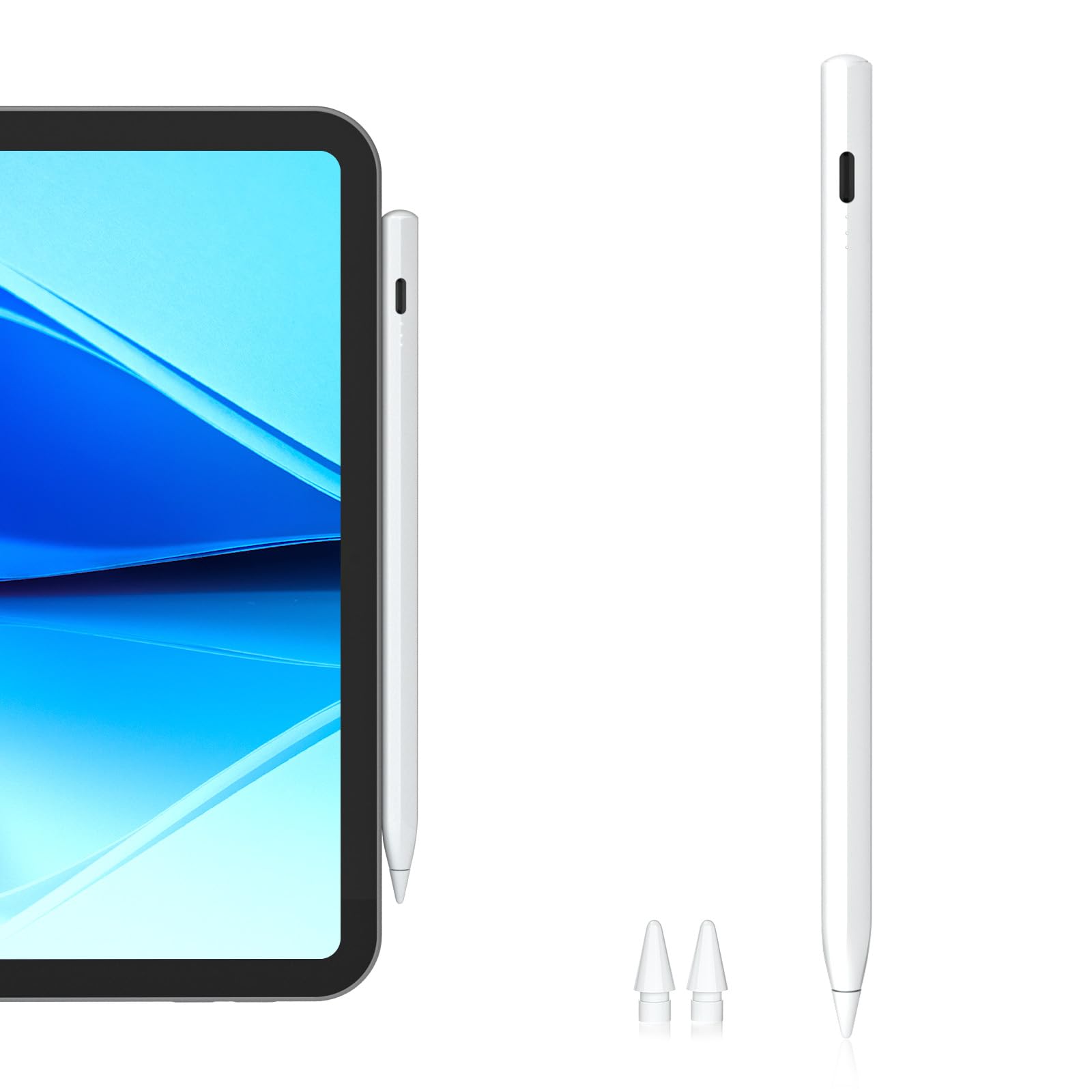 Amazon | 【2025年新登場 ワイヤレス/Type-C急速充電】タッチペン