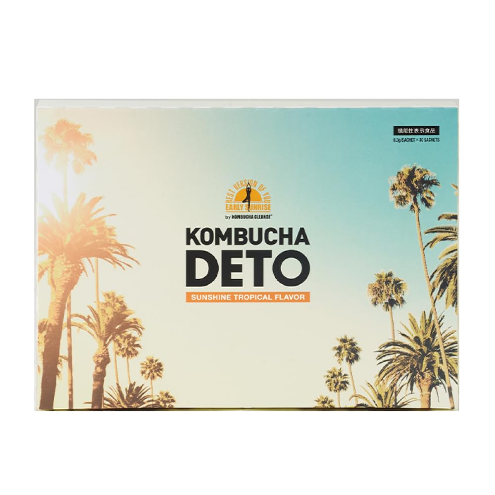 Amazon.co.jp: KOMBUCHA DETO コンブチャデト 30本入り1箱 : 食品