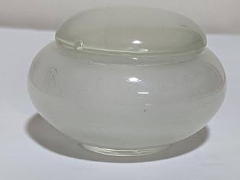 Amazon.co.jp: 中国 古玩 古美術品 ガラス絵 化粧入 蓋付き瓶 壺 化粧