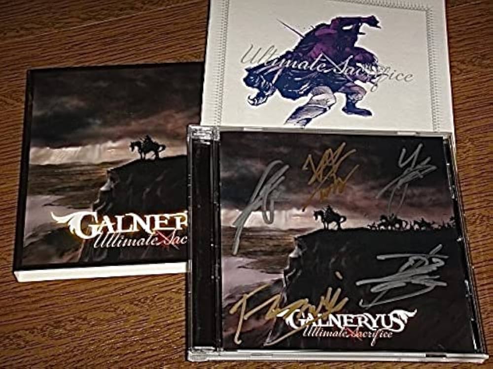 Amazon.co.jp: GALNERYUS/ULTIMATE SACRIFICE/サイン入 CD
