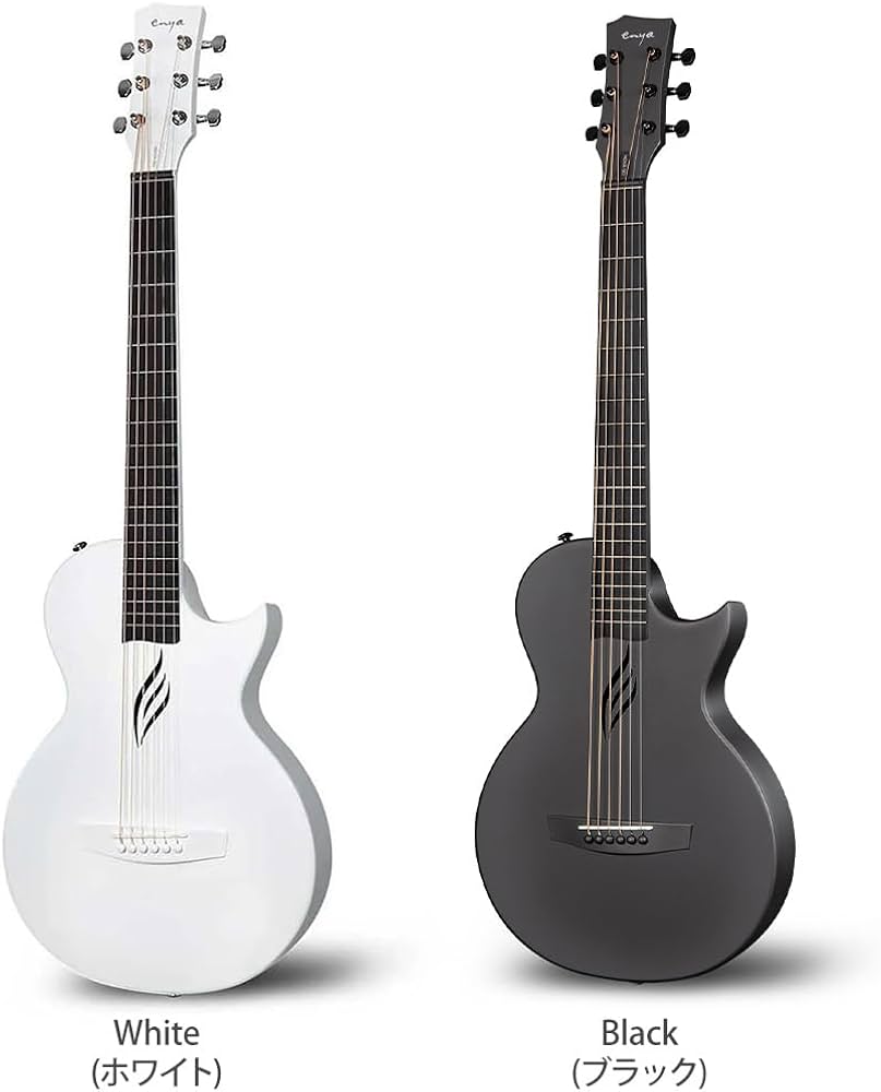 Amazon | ENYA NOVA GO White アコースティックギター カーボン