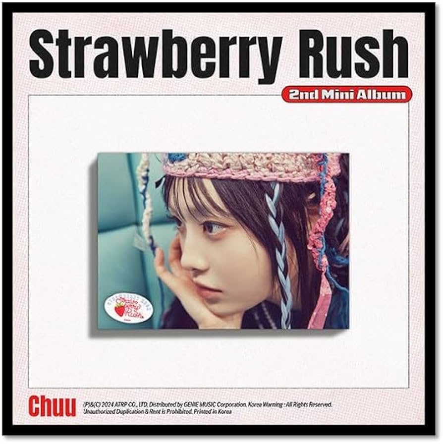 Amazon.com: LOONA CHUU Strawberry Rush 2nd Mini Album STAYG ALBUM