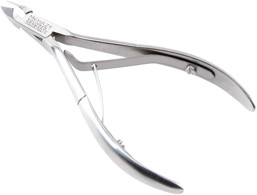 Amazon.com: Mehaz Cuticle Nipper 777, 1/2 Jaw, Stainless Steel