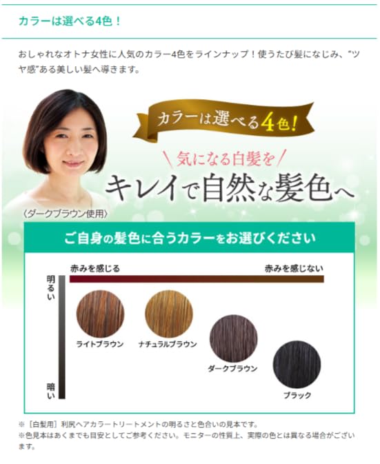 Amazon | Sastty[白髪用] 利尻ヘアカラートリートメント 200g（ダーク