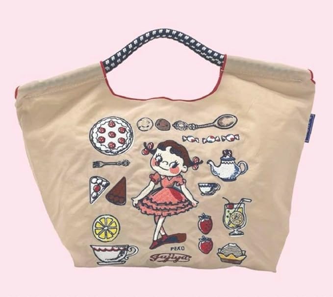 Amazon.co.jp: 不二家 ボールアンドチェーン コラボ バッグ ぺこちゃん