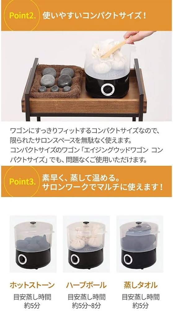 Amazon.co.jp: スチームウォーマー S2 スチーマー 小型 軽量