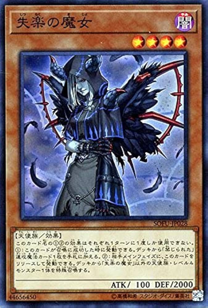 Amazon.co.jp: 遊戯王カード 失楽の魔女(スーパーレア) ソウル