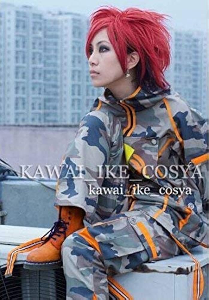 Amazon.co.jp: コスプレ衣装+ウィッグ hide ラインパーカー+ズボン