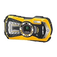 Amazon | RICOH 防水デジタルカメラ RICOH WG-40 イエロー 防水14m耐