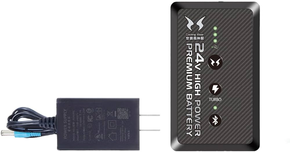 Amazon.co.jp: 空調風神服 VOLTCOOL対応 24V仕様 リチウムイオン