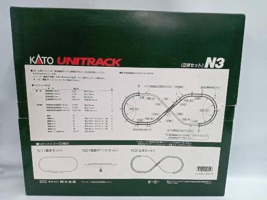Amazon.co.jp: KATO 20-822 N3 ユニトラックセットシリーズ (立体