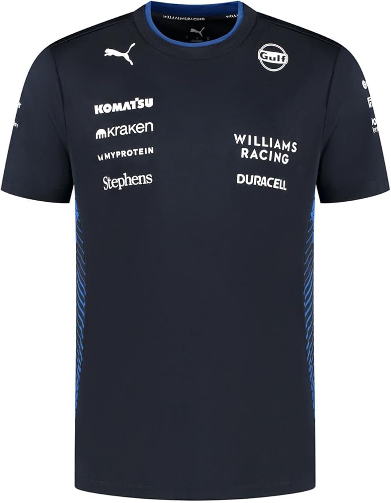 Amazon.com: PUMA Williams Racing Fórmula 1 Camiseta para hombre