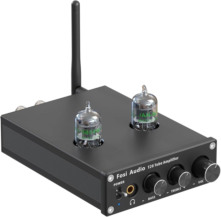Amazon.com: Fosi Audio T20 Bluetooth 5.0 Tube Amplifier Headphone