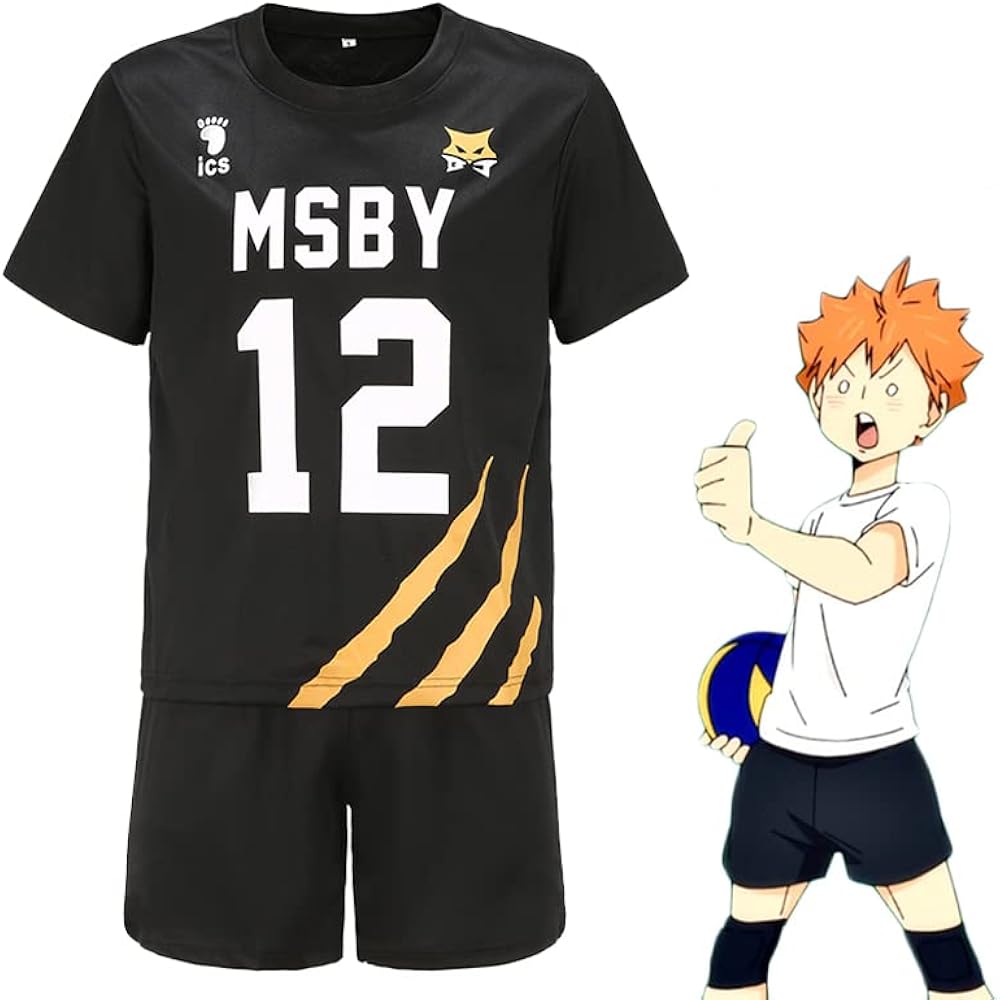 Amazon.co.jp: ハイキュー MSBY コスプレ衣装 ブラックジャッカル 日向