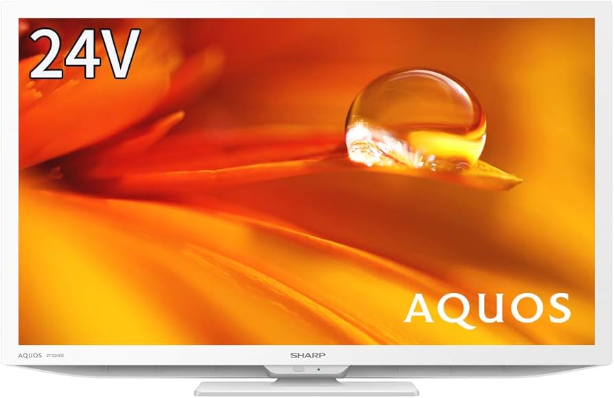 Amazon.co.jp: シャープ 24V型 液晶 テレビ AQUOS 2T-C24DE-W