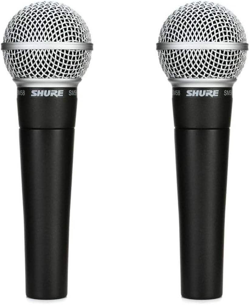 Amazon | Shure SM58 カーディオイドダイナミックボーカルマイク(2個