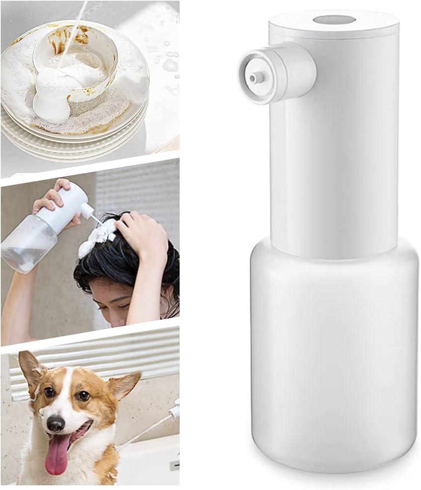 Amazon｜Chimiyo ソープディスペンサー 泡 スプレー 自動 泡連続吐出し