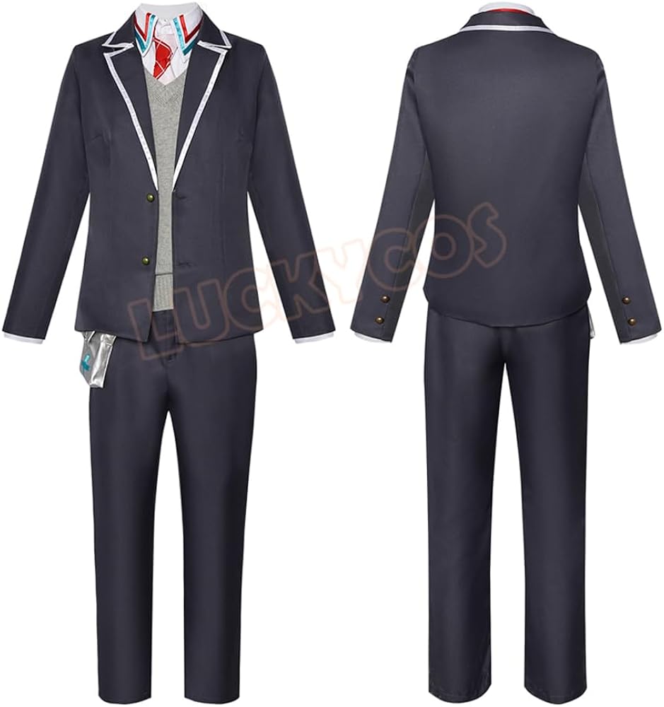 Amazon.co.jp: LUCKYCOS けんもち 剣持刀也 コスプレ 衣装 制服