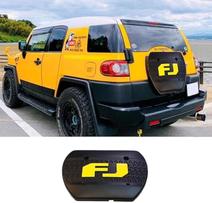 Amazon | FJクルーザー 専用 スペアタイヤカバー 蓋板 トヨタに適用