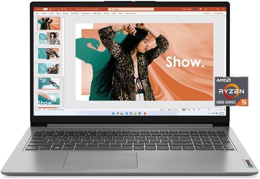 Amazon.com: Lenovo IdeaPad 1 Laptop, 15.6” FHD Display, AMD Ryzen