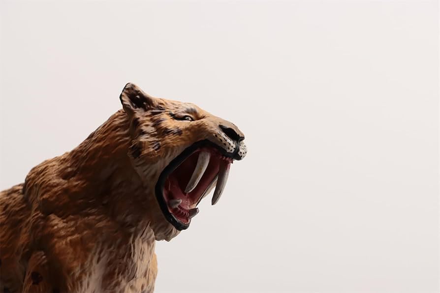 Amazon.co.jp: Earth Story スミロドン 剣歯虎 16.5cm サーベル