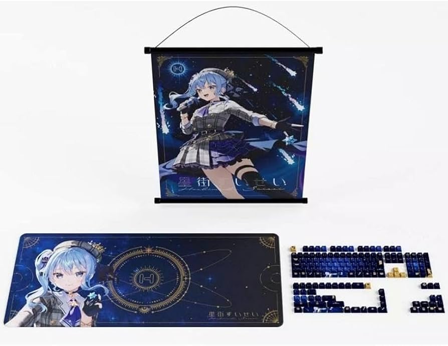 Amazon.co.jp: HY TE「星街すいせい」コラボ キーキャップ＆マウス
