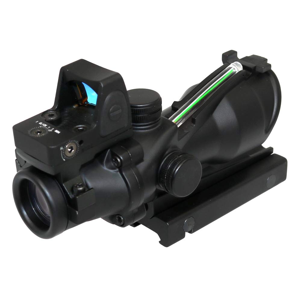 Amazon.co.jp: OP ACOGタイプ ドットサイト V8(集光ファイバー式