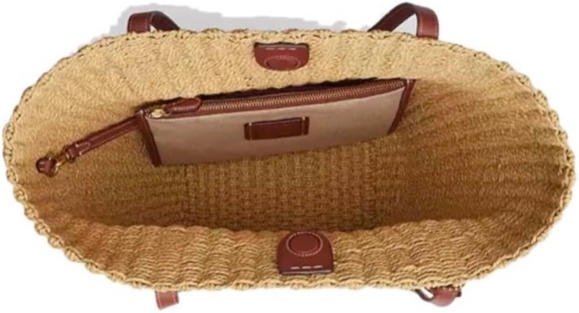 Amazon | [COACH] 【コーチ】 カゴバッグ ストローバッグ スモール