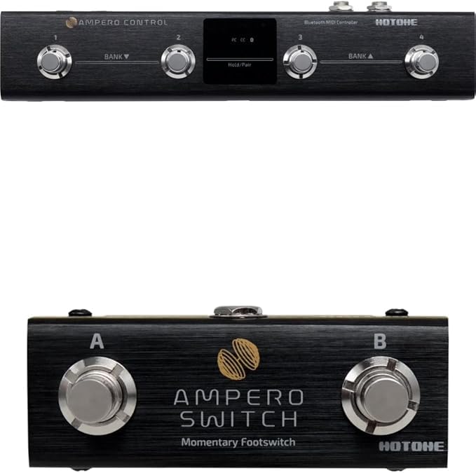 Amazon.com: HOTONE Ampero Control + Dual Footswitch Bundle MIDI