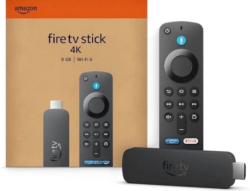 Amazon Fire TV Stick 4K Ultra HD with Alexa Voice Remote, Latest
