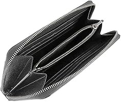 Amazon | [コーチ] 長財布 ラウンド長財布 クロスグレイン レザー