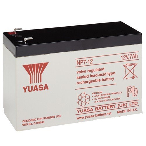 Amazon.com: Yuasa NP7 12 Volt 7 ah Rechargeable Alarm/Security