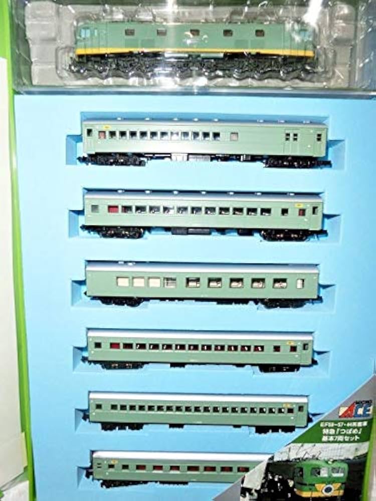 Amazon | マイクロエース Nゲージ EF58・44系「つばめ」青大将基本7両