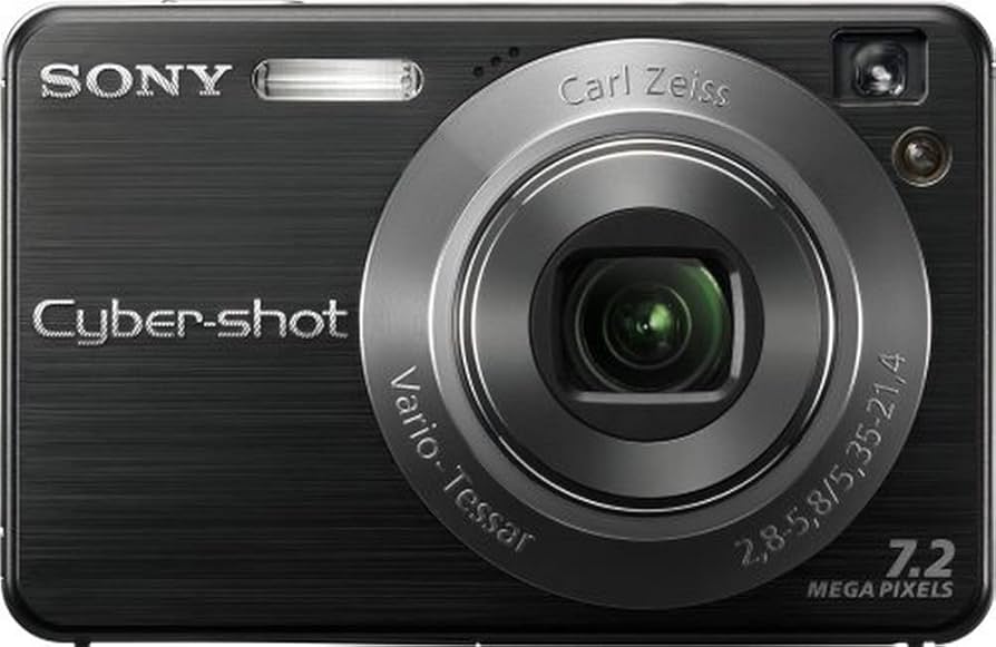 Amazon.com : Sony Cybershot DSCW120/B 7.2MP Digital Camera with 4x