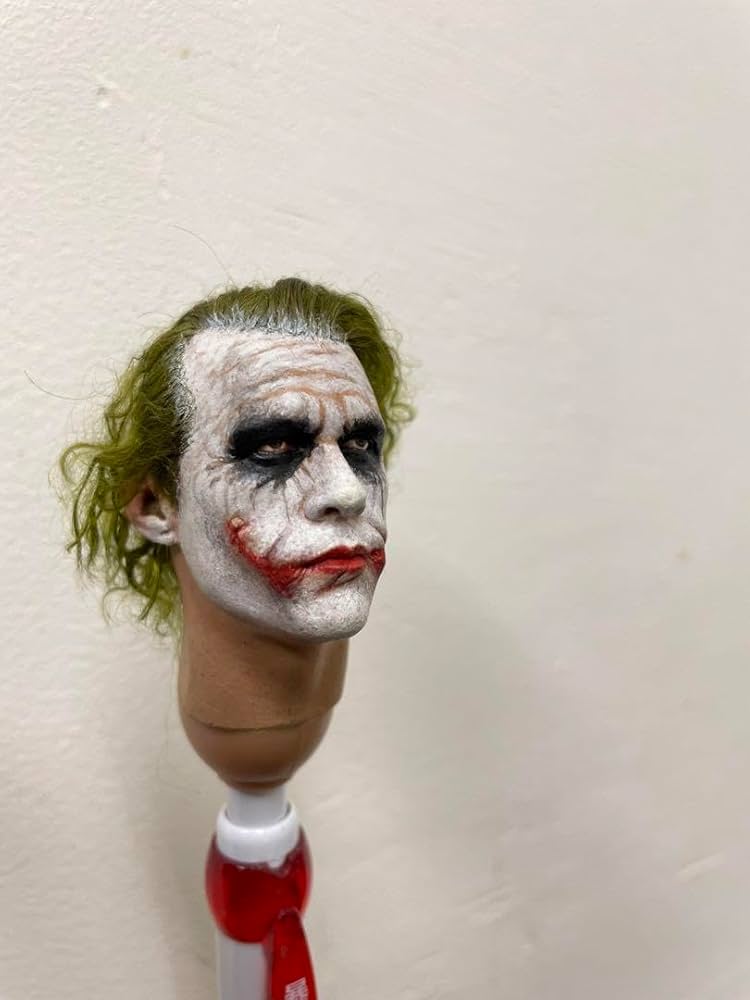 1/6 カスタム植毛ヘッド ダークナイト ジョーカー 審問2.0Ver. 1/6