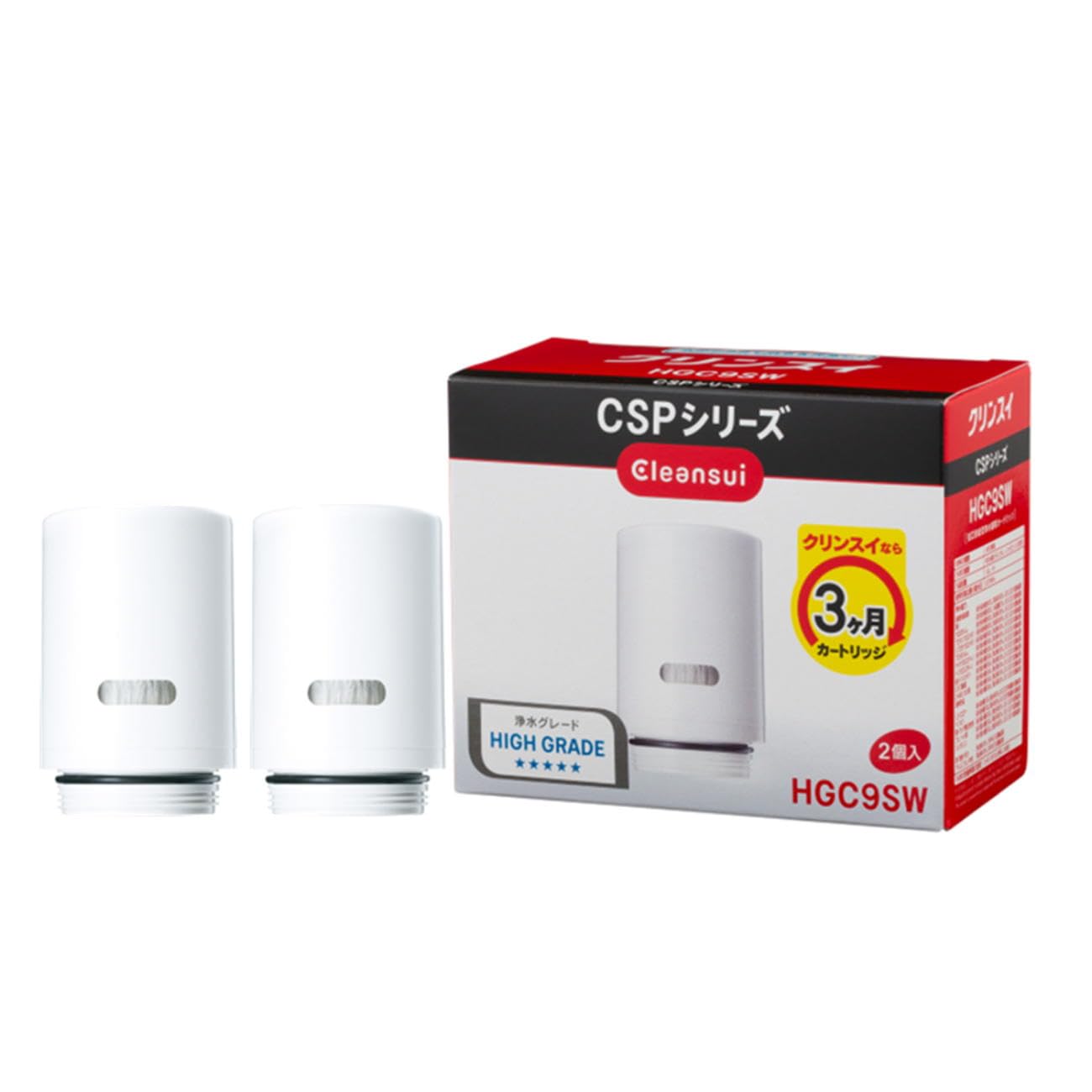 Amazon.co.jp: クリンスイ 浄水器 蛇口直結型 CSPシリーズ 交換