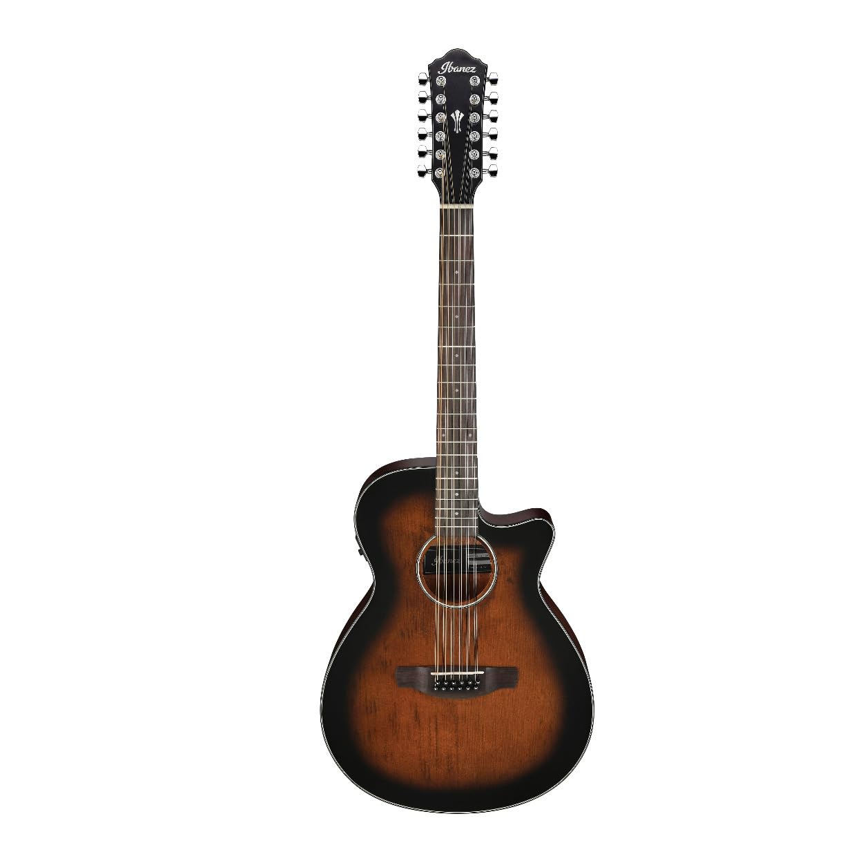 Amazon | Ibanez AEG 12弦 アコースティックエレキギター (ダーク