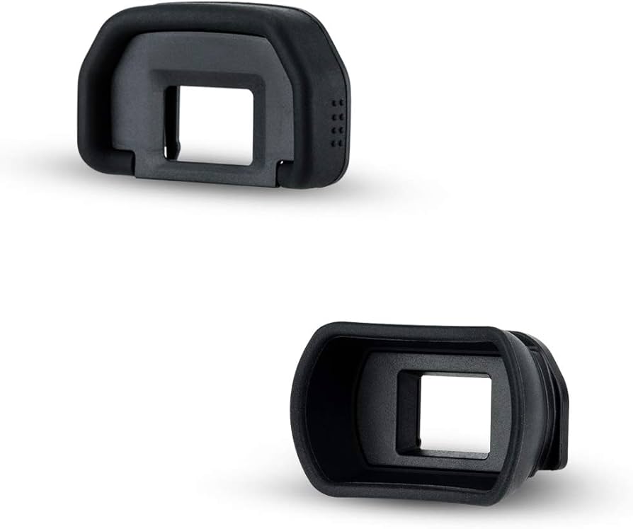 Amazon.com : JJC 2 Types Viewfinder Eyecup Eyepiece for Canon 6D