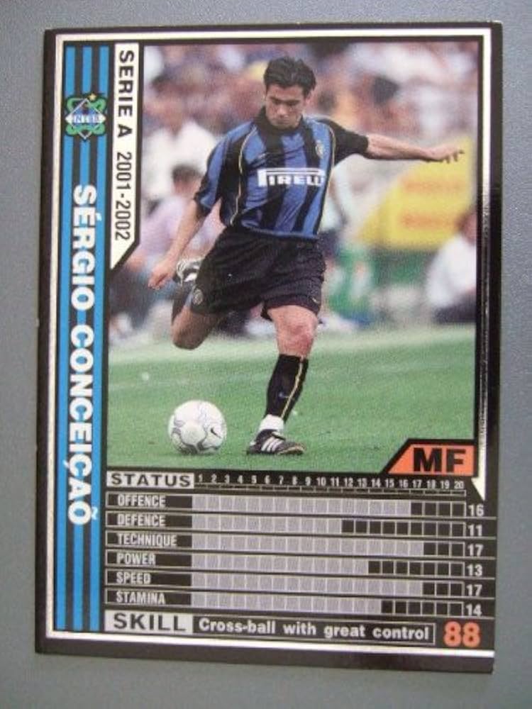 Amazon.co.jp: WCCF 01-02白黒カード 87 セルジオ・コンセイソン