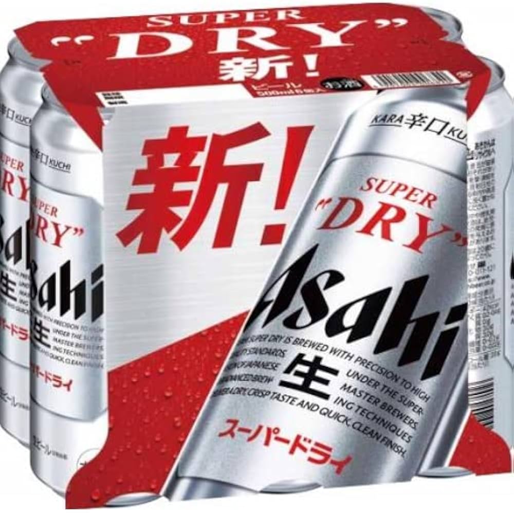 美品】Asahi スーパードライ 500ml 48本 6缶パック x 8 美品Asahi