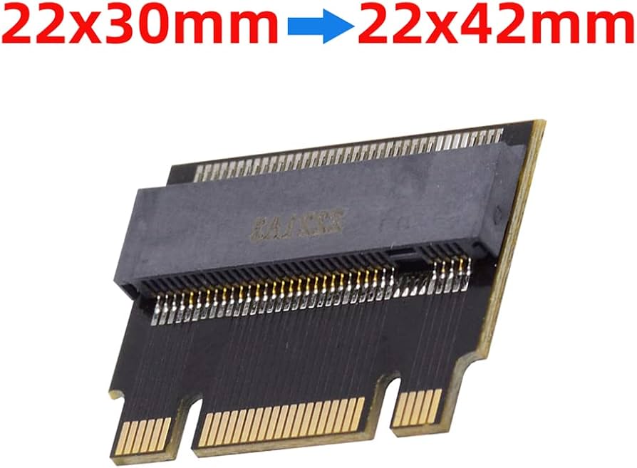 Amazon.com: NFHK NGFF B+M Key NVME M-Key 22x30mm to 22x42mm Male